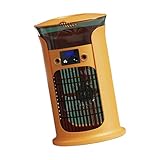 Chevnzev Desktop Air Cooling Lüfter Tragbares USB Ladung Mit 3 Geschwindigkeits Option Und 7 LED Farbe Perfekt Für Heimbüro Oder Wohnheimzimmer Desktop Luftkühlmaschine