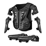 Motorrad-Plastron für , Motorradweste für | Fahrradausrüstung für | Motorradarm-Kombination für Offroad-Fahrradausrüstung, Ellbogenschützer, Knieschützer, Brustschutz, ens