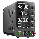 Labornetzteil, Jesverty Labornetzteil DC Regelbar Netzgerät(32V, 10A) mit 20W USB & Type-C Schnell-Ladung, Encoder Corase &Feineinstellknopf SPS-3010V