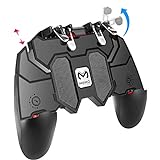 YouFirst Pubg Mobile Controller [ 6 Finger Gamepad / Ohne Lüfter ] COD Pubg Controller | Mobile Trigger | Handy Game Controller