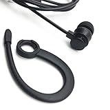 LINHUIPAD Einseitige Ohrhörer, Stereo-zu-Mono-In-Ear-Kopfhörer, Ohrbügel, Ohrhörer für iPhone, Android, Smartphones, MP3-Player