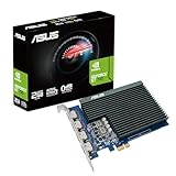 ASUS GeForce GT 730 2GB DDR5 Grafikkarte (4x HDMI, Single-Slot-Design, passive Kühlung, GPU Tweak II, GT730-4H-SL-2GD5)