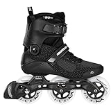 Powerslide Inline Skate Swell Lite Black 100, für Fitness, für Damen und Herren