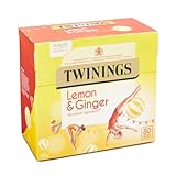 Lemon & Ginger Zitronen- und Ingwer-Tee aus England 80 Beutel