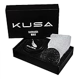 KuSa Carnauba Wax & Politur Deluxe Edition: Exklusiver High-End Schutz mit EXTREM Perleffekt - 200g Luxuriöses Auto Wachs Set mit Nanoversiegelung