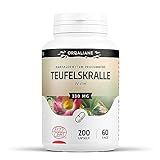 Bio Teufelskralle (Harpagophytum) - 330 mg - 200 Kapseln