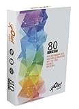 Mehrzweck-Druckerpapier, A4, 80 g/m², 5 Packungen, 500 Blatt