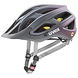 uvex unbound MIPS - sicherer MTB-Helm für Damen und Herren - MIPS-Sysytem - individuelle Größenanpassung - anthracite plum - 54-58 cm