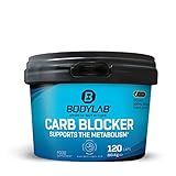 Bodylab24 Carb Blocker 120 Kapseln, Kohlenhydratblocker aus pflanzlichen Ballaststoffen und wertvollen Pflanzenextrakten, ideal zur Unterstützung des Gewichtsmanagements