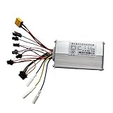 Clynex JP Bürstenloser Motorregler, for 36 V/48 V/52 V/60 V Geschwindigkeitsregler mit wasserdichtem LCD-Anzeigefeld, Elektro-Fahrrad-Roller Elektroroller-Display(48V 25A No Hall)