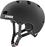 uvex kid 3 cc - robuster Fahrradhelm für Kinder- individuelle Größenanpassung - optimierte Belüftung - black matt - 55-58 cm