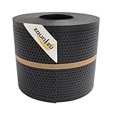 zaun|zu® ECO gelocht Zaunblende mit Quadrat Lochmuster: Sichtschutzstreifen Polyal für Doppelstabmatten Sichtschutz Made in Germany