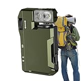 Kompakte Taschenlampe, zum Wandern, tragbar, hell, magnetisch, für Reparaturen, Abenteuer, Nacht, Überleben, Küche, Laufen, Angeln, Reisen, Outdoor, Sicherheit im Alltag