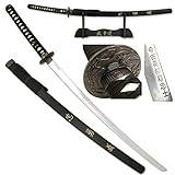 57 SPECIAL REPLICAS Katana Schwert echt Samurai Schwert aus Stahl mit Einer Scheide und Stand zur Dekoration für einen Sammler oder als Geschenk SW-319
