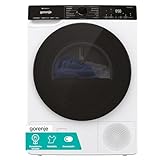 Gorenje DPNA93W Wärmepumpentrockner, 9 kg Kapazität, 15 Programme, ConnectLife WiFi, Auto Drain, Made in EU, Nature Dry, Twin Air, Sportprogramm, Schnellprogramm Energieklasse A+++