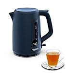 Tefal KO2M04 Morning Wasserkocher | elegantes Design | 1,7 l Fassungsvermögen | große Einfüllöffnung | breiter Ausguss mit Metall-Filter | abgedecktes Heizelement | Wanted Blue