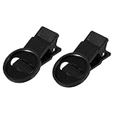 KICHOUSE 2Stücke Handyfotografie Objektivclips Stabiler Halter für Weitwinkel Makro und Fischaugenfilter für Smartphone Fotografie