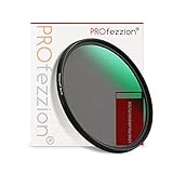 PROfezzion Slim Zirkularer Polfilter 58mm CPL Filter für Canon EOS 2000D 4000D 1300D 1200D 850D 800D 760D 750D 700D 650D 250D mit EF-S 18-55mm Kit-Objektiv & weitere Objektive mit 58mm Filtergewinde
