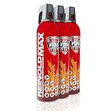 XENOTEC Premium Feuerlöschspray – 3er Set - 750ml – Stopfire – Autofeuerlöscher – REINOLDMAX – wiederverwendbar – geeignet für Fettbrände – 3 x 750g