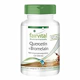 Fairvital | Quercetin plus Bromelain - 120 Tabletten - Vegan - Synergetische Kombination in sicherer Dosierung