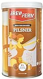 Brewferm - Bierkit Pilsner - Bierbrauset Zum Selber Brauen - 20 Liter - Herrlich durstlöschend