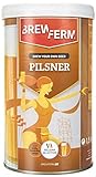 Brewferm - Bierkit Pilsner - Bierbrauset Zum Selber Brauen - 20 Liter - Herrlich durstlöschend