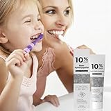 10% Nano Hydroxyapatit Zahnpasta Toothpaste,Hydroxyapatit Zahnpasta Ohne Fluorid Weisse Zähne, Zahnaufhellung - For Sensitive Teeth, Whitening & Remineralisation Vegan Toothpaste 120g