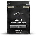 Protein Works Loaded Protein Pancakes | Natürlich | Proteinreiches Frühstück | Zuckerarmer Snack | schnell & einfach herzustellen| 1kg