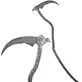 Spooktacular Creations Halloween Sense Reaper Scythe Accessoires für Halloween Party, tun Sie Play Kostüm, Halloween Dress Up, 140cm