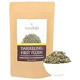 Darjeeling First Flush Ernte Schwarzer Tee 100g, Darjeeling Tee FTGFOP1 Premium Qualität TeaClub Black Tea