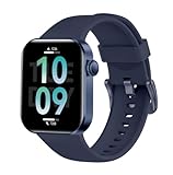 DDXCAW Smartwatch Damen Herren, 1,85' Smart Watch mit Telefonfunktion/Message Reminder, 140+ Sportmodi Impermeabile IP68 Fitnessuhrmit Herzfrequenzmonitor/Schlafmonitor Schrittzähler für iOS Android