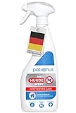Patronus Hunde-Abwehrspray gegen Urinieren & Ankauen 500ml - Fernhalte-Spray gegen Hunde mit Sofortwirkung - hochwirksam & produziert in Deutschland