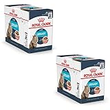 Royal Canin Urinary Care Gravy | Doppelpack | 2 x 12 x 85 g | Kleine Stückchen in Soße | Zur Förderung des Gleichgewichts der Mineralstoffe im Harn | Instinktiv bevorzugt
