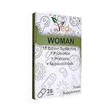 VED Woman Complex Probiotika- und Präbiotika-Komplex – 10 Milliarden KBE – 20 lebende Bakterienkulturen – 28 Probiotika-Komplex-Kapseln für Frauen – Lactobacillus crispatus, Vorrat für 28 Tage.