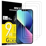 NEW'C 3 Stück für iPhone 14,iPhone 13,iPhone 13 Pro für Panzerglas (6,1 Zoll), Frei von Kratzern, 9H Härte, HD Displayschutzfolie, 0.33mm Ultra-klar, Ultrabeständig