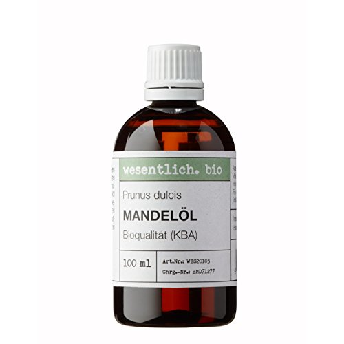 Mandelöl BIO kaltgepresst 100ml (Prunus Dulcis) von wesentlich.