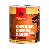 Pinata Cheddar Cheese Sauce | 3000gr | Tex-Mex-Küche | mild | aus Cheddar-Käse | Sauce nach Amerikanischer Art | für warme und kalte Getränke geeignet | Hervorragender Geschmack