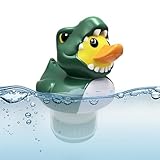 Pool-Tabletten-Schwimmer, Pool-Schwimmer für Chlortabletten – niedlicher Cartoon- , Wartungszubehör für Rasen, Garten, Park, Zuhause, Terrasse, Hof