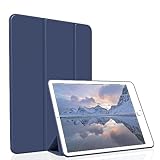 Figair Hülle für iPad Air 3 / Pro 10,5 Zoll, Weicher TPU Rückseite Ultradünn Leicht Smart Schutzhülle, Auto Schlafen/Wecken Hülle für iPad Air 3. Generation/Pro 10,5”, Dunkelblau