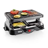 Tristar Raclette-Grill für bis zu 4 Personen, 4 Pfännchen, 500 Watt, RA-2949