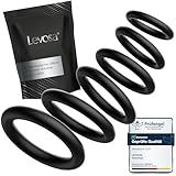 Levosa® Penisring Set für härtere Erektionen und mehr Ausdauer - 6 dehnbare Penis- und Hodenringe für Männer - Sex Spielzeug für Paare - Marke aus Hamburg