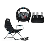 Logitech G Logitech G29 Driving Force Racing Wheel for PlayStation®4, PlayStation®3 and PC + Playseat Challenge X - Edition EU Stecker - Schwarz