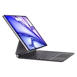 D DINGRICH Magic Keyboard iPad Air 11 M2 2024 Tastatur, Freischwebendes Stand Design, Beleuchtete Magische Tastatur mit Trackpad für iPad Pro 11 Zoll 4./3./2./1. und iPad Air 6./5./4. Gen