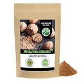Muskatnuss gemahlen 250g von Alpi Nature, Muskatnusspulver, Muskatnüsse gemahlen, Muskatnuss Pulver