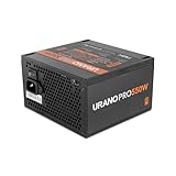 NOX Xtreme URANO Pro 550 W 80 Plus Bronze – ATX-Netzteil mit leisem 120-mm-PWM-Lüfter, umfassendem Schutz (OVP, UVP, OPP, SCP, OTP), aktiver PFC, extra Langen Flachkabeln