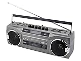 SOUNDMASTER DAB+/FM Retro Radiokassettenrekorder SRR80TI, USB/SD, BT