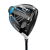 Taylormade SIM 2 Max Driver Herren Rechtshänder, Graphit, steif, 10,5 Grad, Ventus Blue Schwarz/Hellgrau
