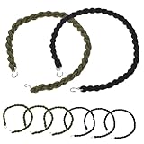POPETPOP 8Stücke Elastische Stiefel Fixierungsbänder Outdoor Camping Zubehör Stabiler Haken für Wanderhosen Halten Ihre Hose Ordentlich und Schmutz und Insekten