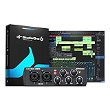 PreSonus AudioBox 96 - USB-Audio-Interface, für Aufnahme, Streaming, Podcasting mit Software-Bundle inklusive Studio One Artist, Ableton Live Lite DAW, 25th Anniversary Edition