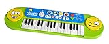 Simba 106834250 - My Music World Funny Keyboard, 32 Tasten, 8 Demos, 6 Rhythmen, 4 lustige Geräusche, 51x14cm, ab 3 Jahre